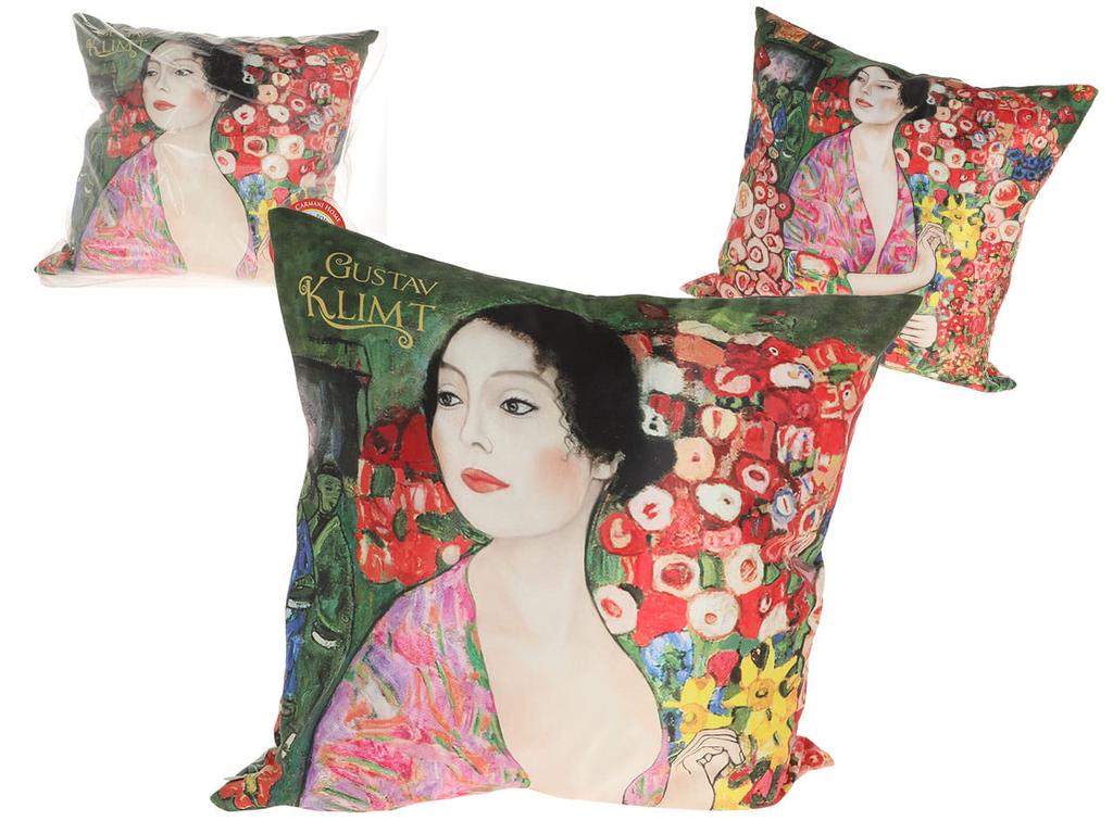 Carmani, Cushion with Filling/zipper - G. Klimt, The Dancer