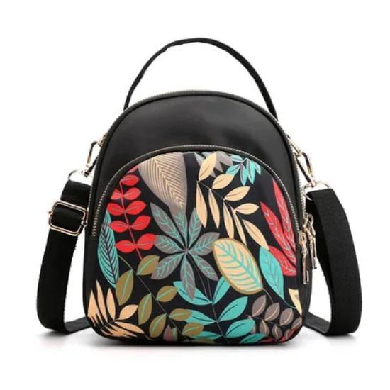 Three-purpose Ladies Shoulder Multi-Purpose Mini Small Backpack Oxford Cloth Messenger Bag