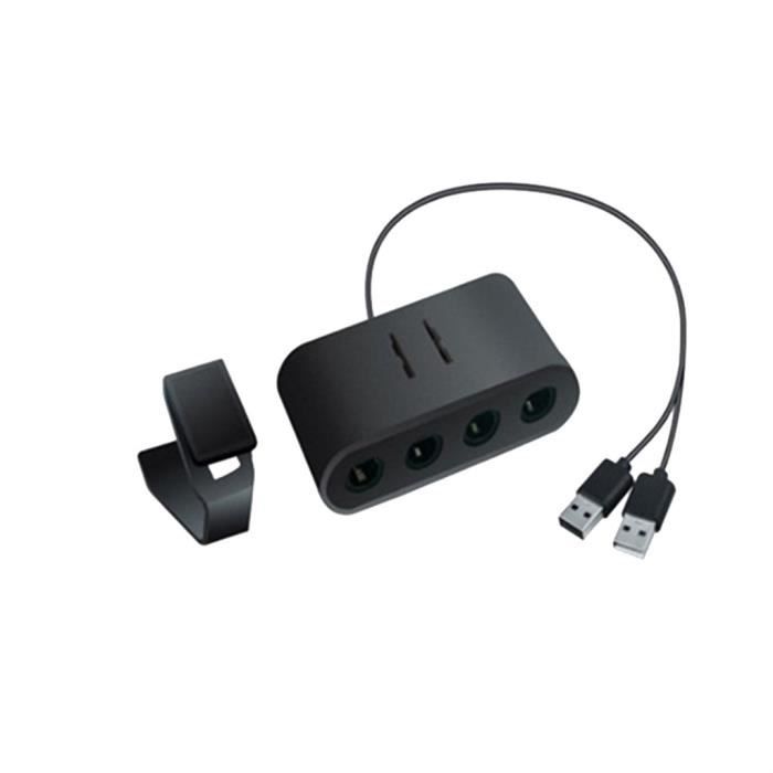 Pour Nintend o Switch - WiiU - PC - NGC 3in1 4Port USB pour Game Cube Controller Adapter - Ahuhaok 258