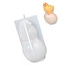 Reusable Silicone Candle Mould Easters Theme Chicken Eggs Shape For Craft And Festival Home Decoration