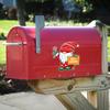 1 set Christmas fridge magnets Holiday Theme Decoration Santa Claus Snowman Cabinet Dishwasher Beautifying Decorative Stickers