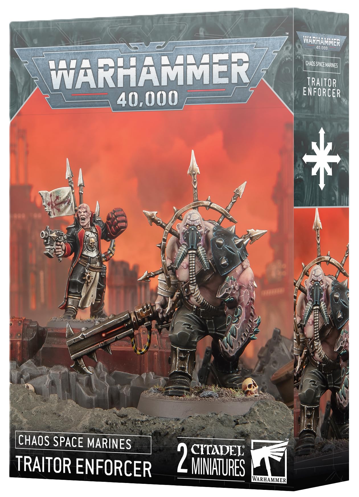 Games Workshop Warhammer Хаос Космические Предатели Исполнители 40,000 - Космодесантники