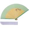 TOuWA Folding Fan for Men and Bamboo Japanese Japanese Perfect for Fireworks New and Kabuki Stylish Set Folding Purple Women, Ribs, Pattern,