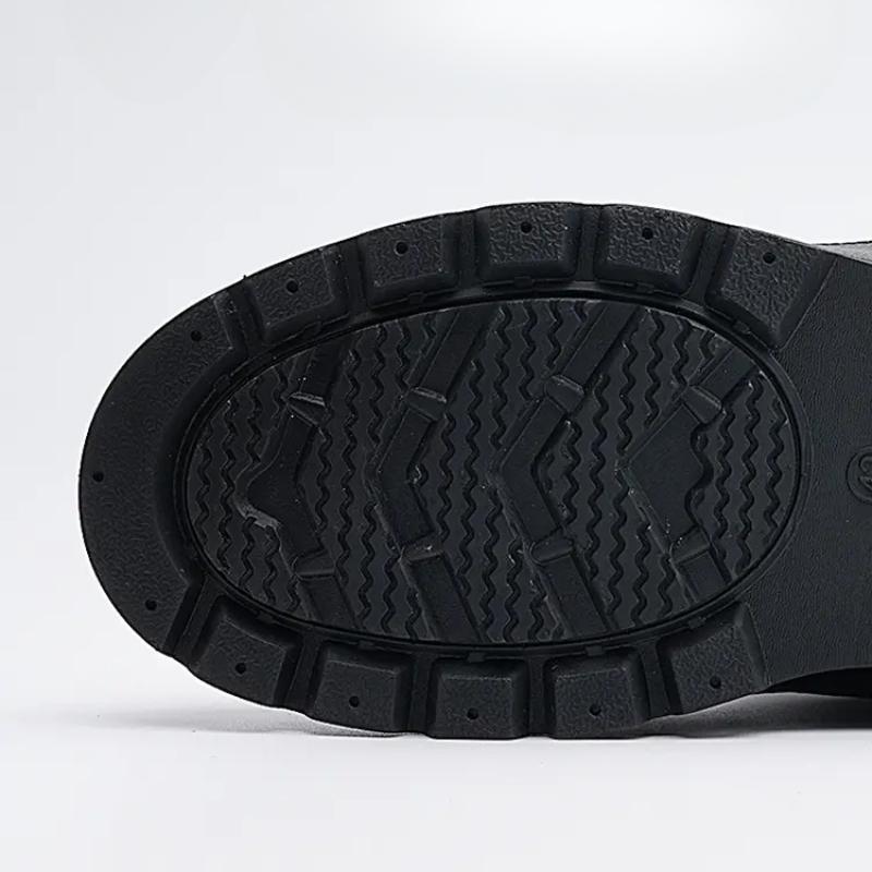 Vinter Herr Höga Snökängor Varma Bomullsfodrade Skor