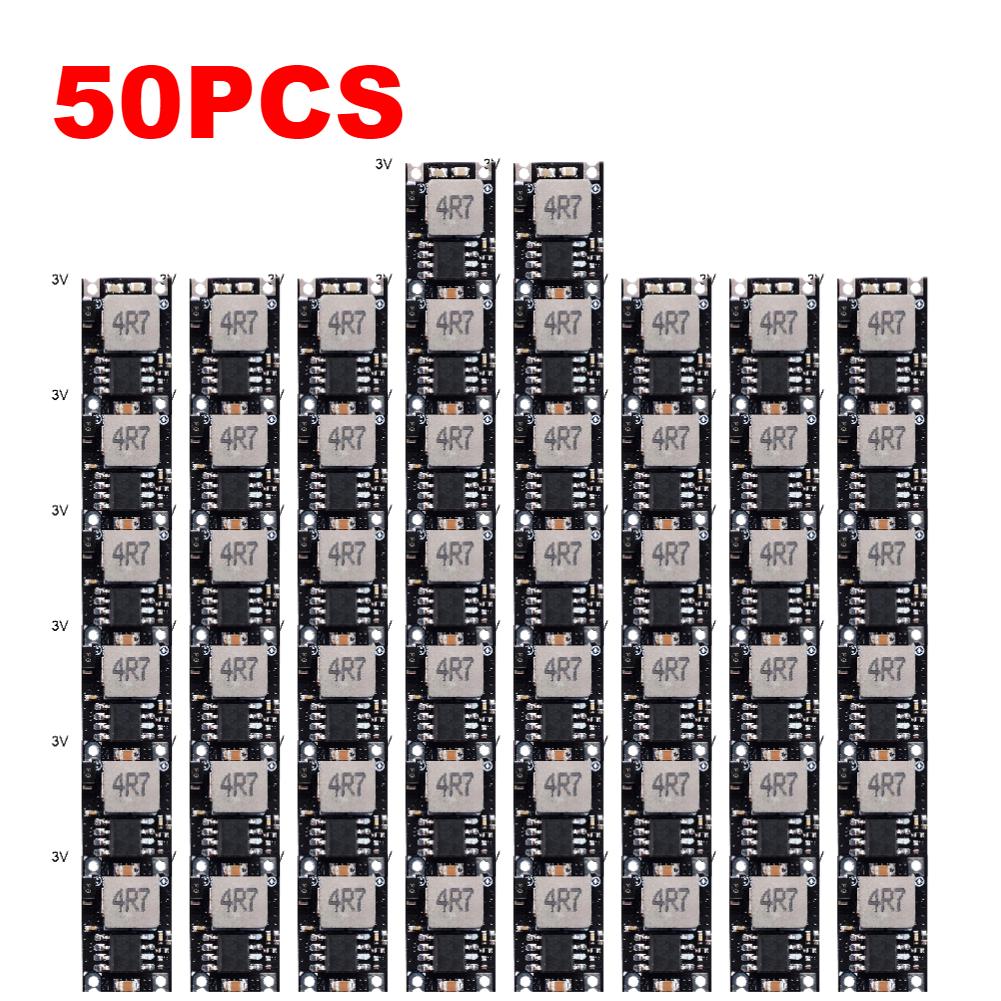 10-50PCS Adjustable DC-DC Buck Converter Step Down Module Voltage Regulator 5V-30V To 3V 5V for Car Motorcycle Battery Charging
