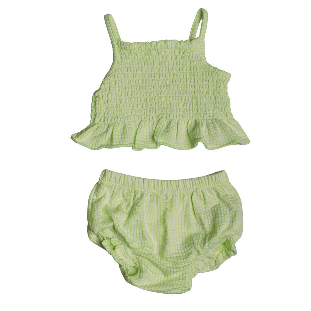 Conjunto de 2 Piezas Top y Bloomer 869336 para Bebé Niña