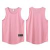 Unisex Solid Color Sleeveless Tank Top - Summer Fitness & Basketball Shirt