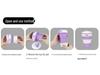 Silicone Folding Portable 350ml Cup – High-Temperature Resistant and Retractable for Outdoor Use