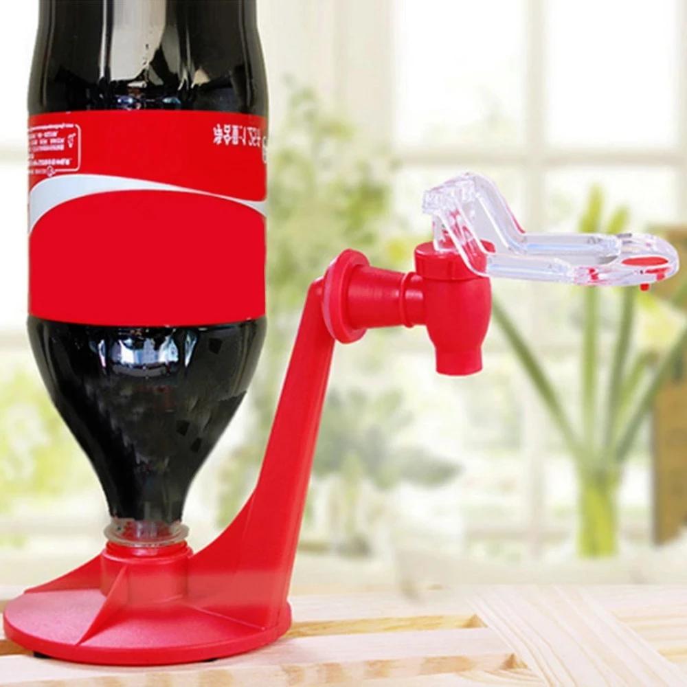 Hand Press Water Kettles Dispenser Coke Upside Down Drinking Dispense Carbonated Beverage Inverted Drinker Drinking Machine