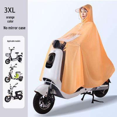 Poncho de pluie pour trottinette électrique avec tableau de bord visible