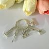 Father's Day Tool Keychain: Hammer, Wrench & Screwdriver Pendant