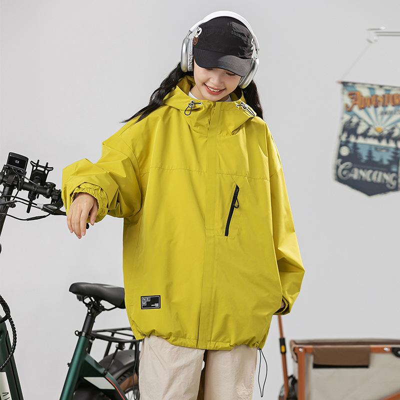 Mountain Outdoor Three-proof Jacket for Men and Women In Spring and Autumn Korean Style Functional Hooded Mountaineering Clothing Couple Style Jacket