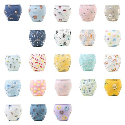 Cotton Toddler Training Underwear Briefs Diaper Pants Comfortable Feature Elastic Waist for Home or Outdoor Use