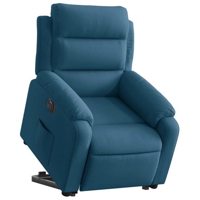 VidaXL Fauteuil Inclinable Électrique, Chaise de Relaxation avec Dossier et Repose-pied Réglables, Siège de Salon, Moderne, 3205124