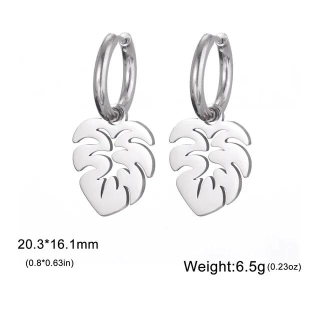 Cazador Cute Flower Drop Earrings for Women 2026 Trending Gold Color Stainless Steel New In Earrings Party Wedding Jewelry Gift