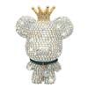 Creative Crown Diamond Cute Bear Car Fragrance Perfume Clip Air Outlet Aroma Air Fresher Decoration Accessories Aromatherapy