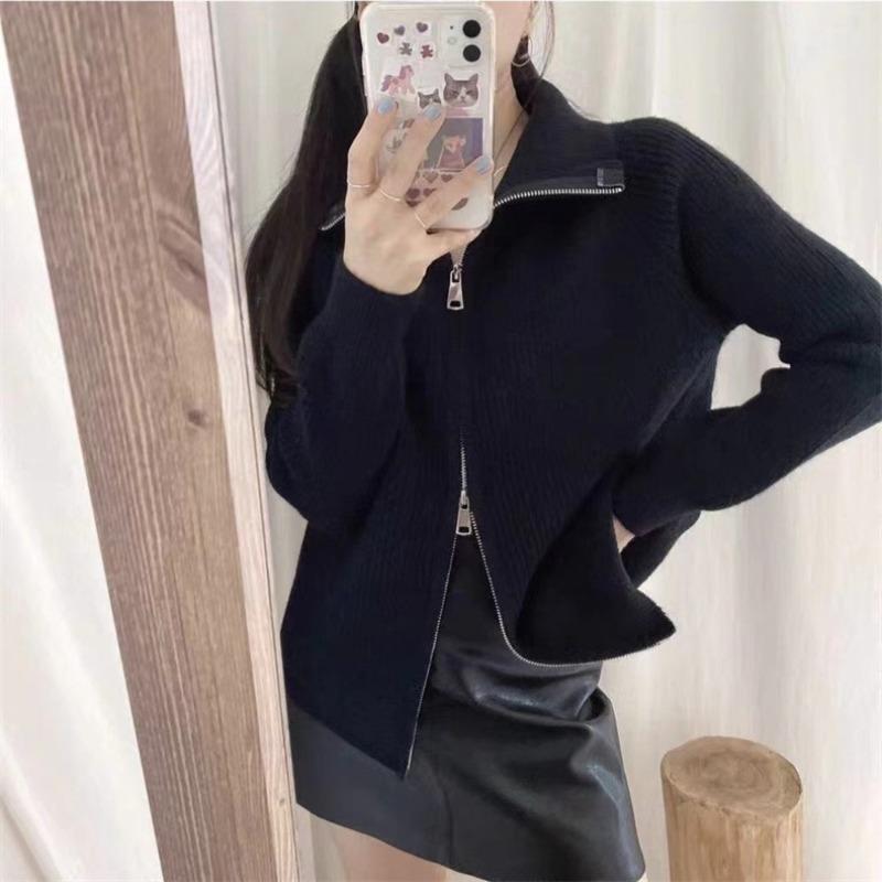 Женский свитер на молнии — фото 9