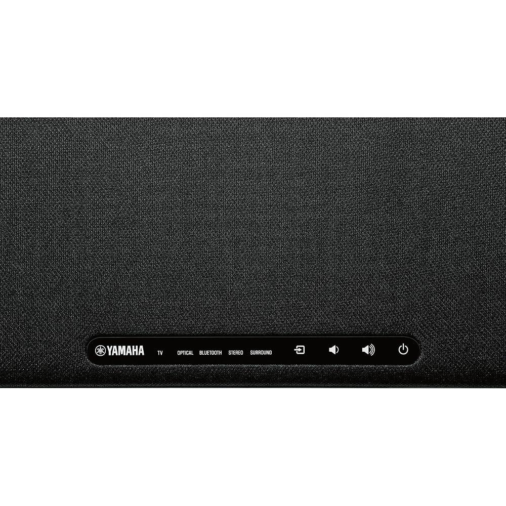 Yamaha SR-B20A Soundbar with DTS Virtual:X, Bluetooth, Clear Voice, Bass Extension Black