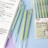 9pcs Romantic Multi Color Pens Set Gel Ink Vintage Marker Liner 0.5mm Ballpoint Stationery Gift