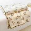 100% Cotton Blanket Anti-Mite Blanket designed for Bed Cartoon Style Sofa Blanket designed for Kids Double-layer Gauze Blanket Single/Queen/King