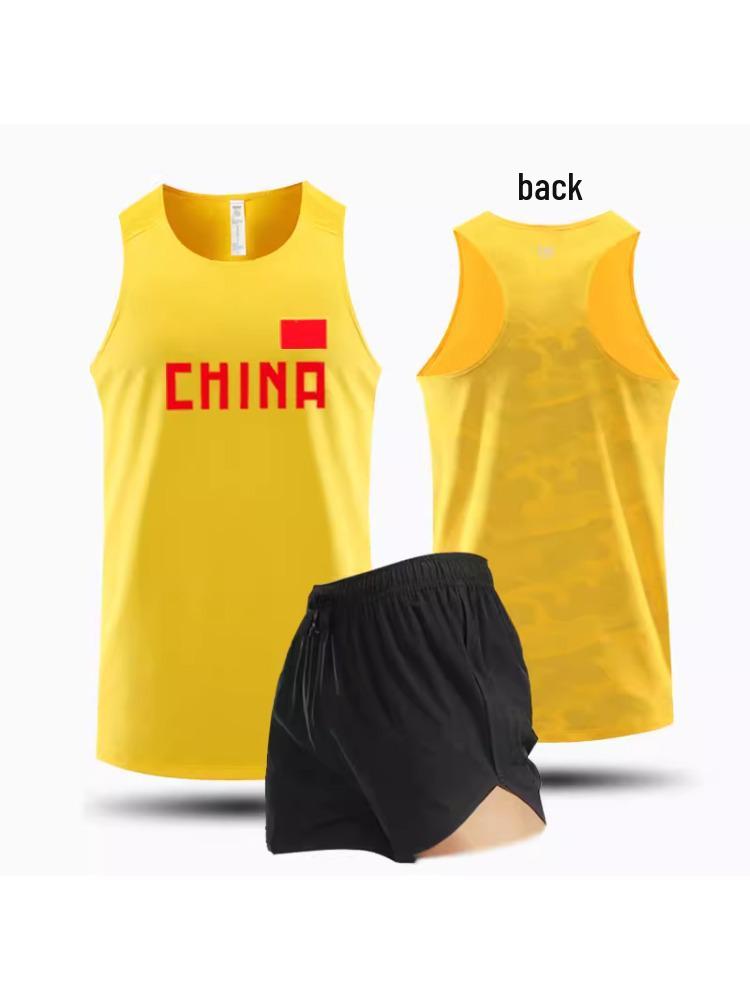 Unisex Chinese Team Athletics Training & Competition Uniform for Students