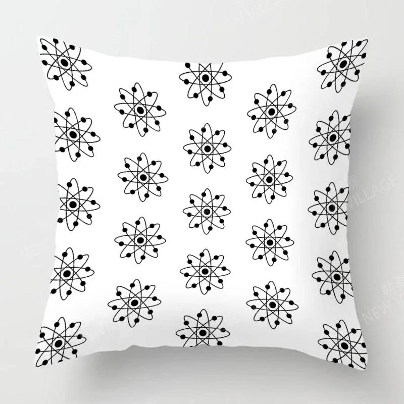 Nordic Fall Home Decor Autumn Throw Pillow Case Sofa Cushion Cover Modern X X X X Geometry