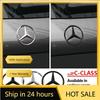Bydqv6 Car Sticker New For Mercedes Benz 1Pc ABS Car Rear Decal Trunk Badge Buckle Accessories For Mercedes Benz CLS350 CLS400 CLS500 C