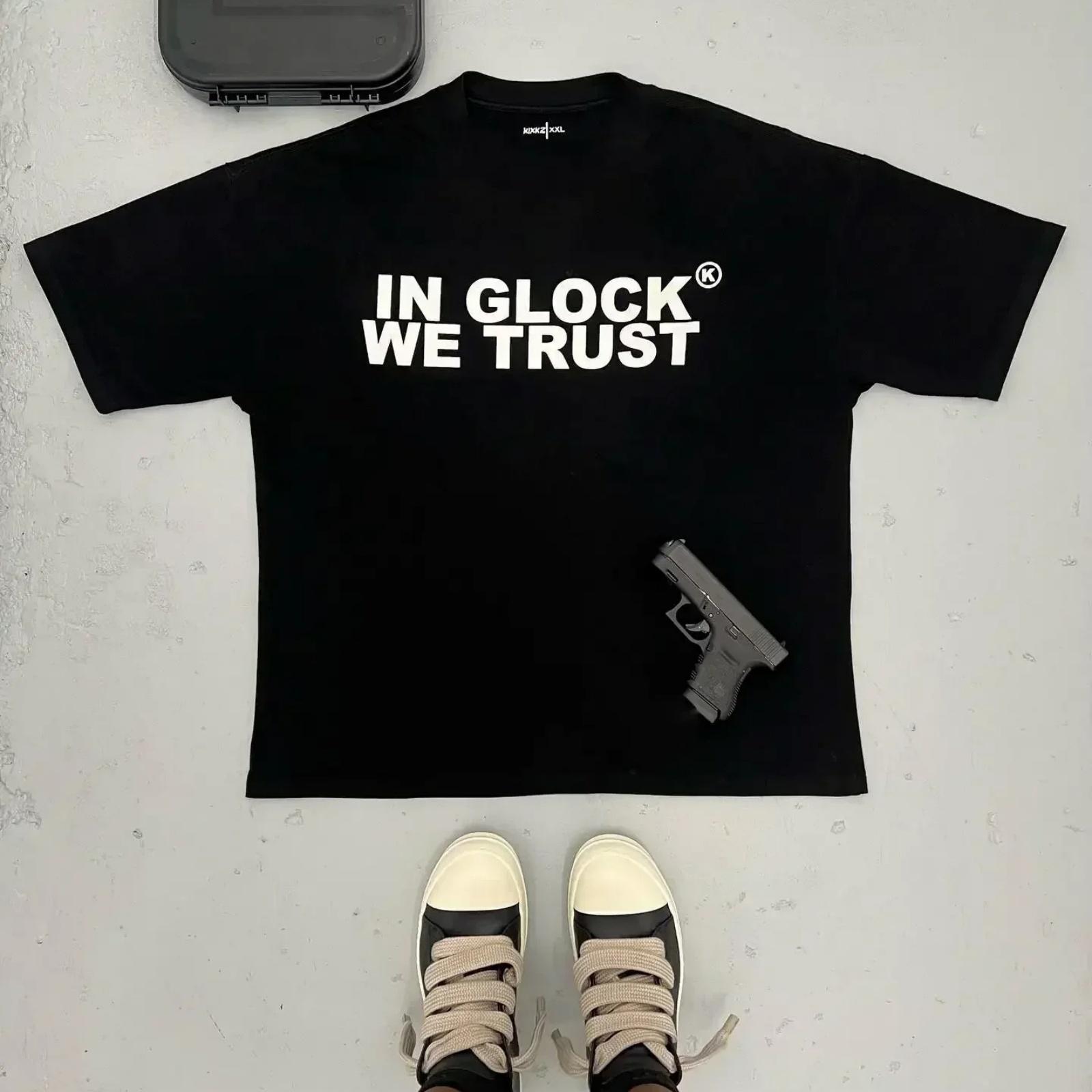 

2024 Summer Street Vintage Letter Print Short Sleeve T-shirt Men s and Women s Y2K Gothic Harajuku Fashion Loose Pants XXXXXL різнокольоровий