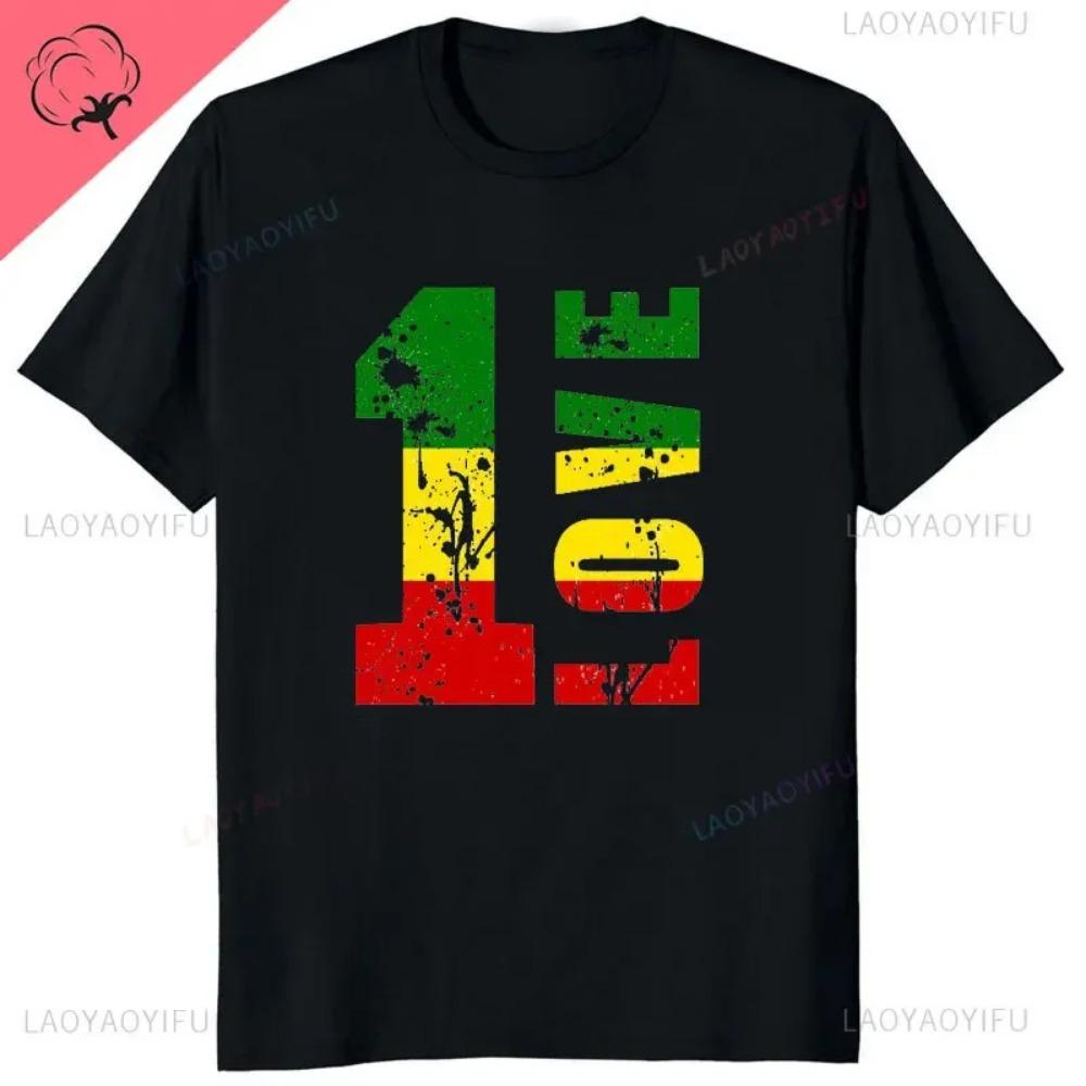 Hipster Reggae Africa Map Rasta Regae Music Vintage T Shirt Clothes 90s Hipster Short Sleeve Tshirts for Men Cotton Cool Tshirt