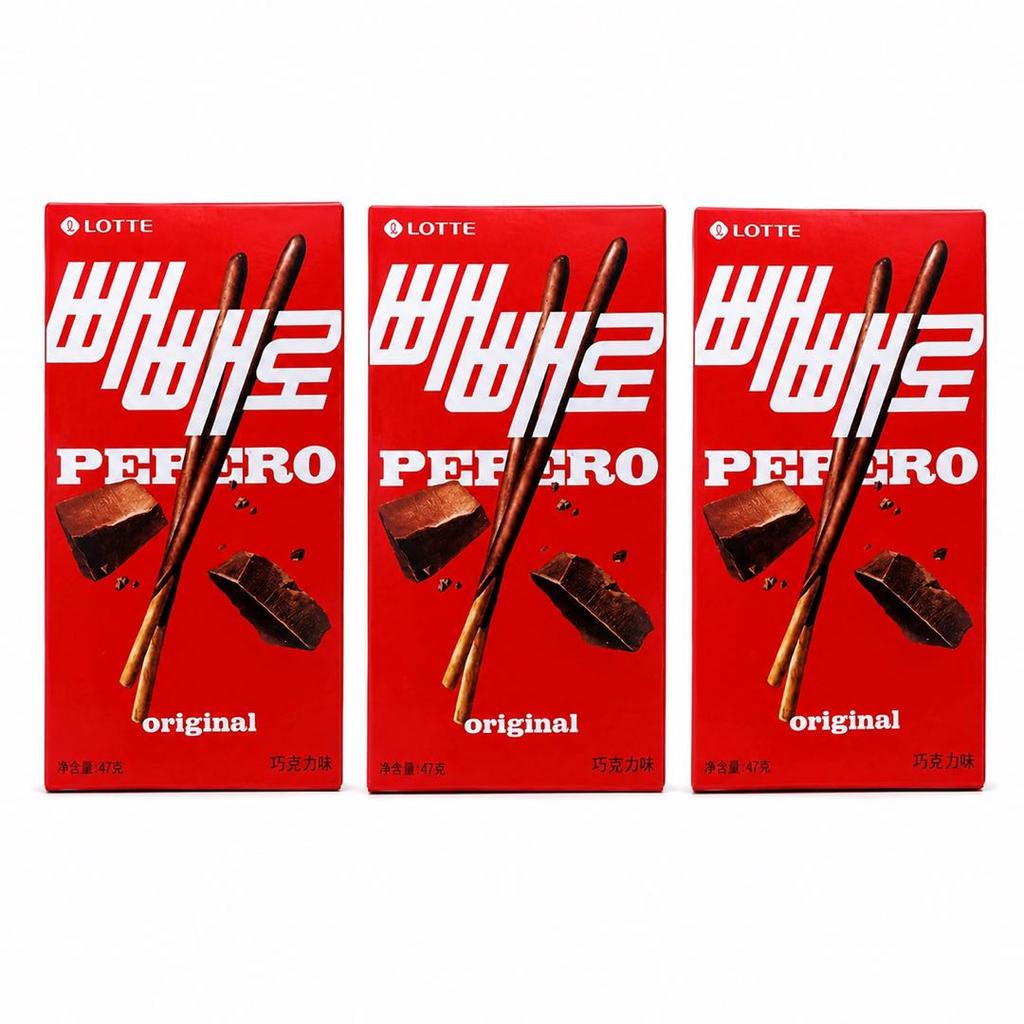 Lotte Pepero Schokoladengeschmack Keksstäbchen 47g