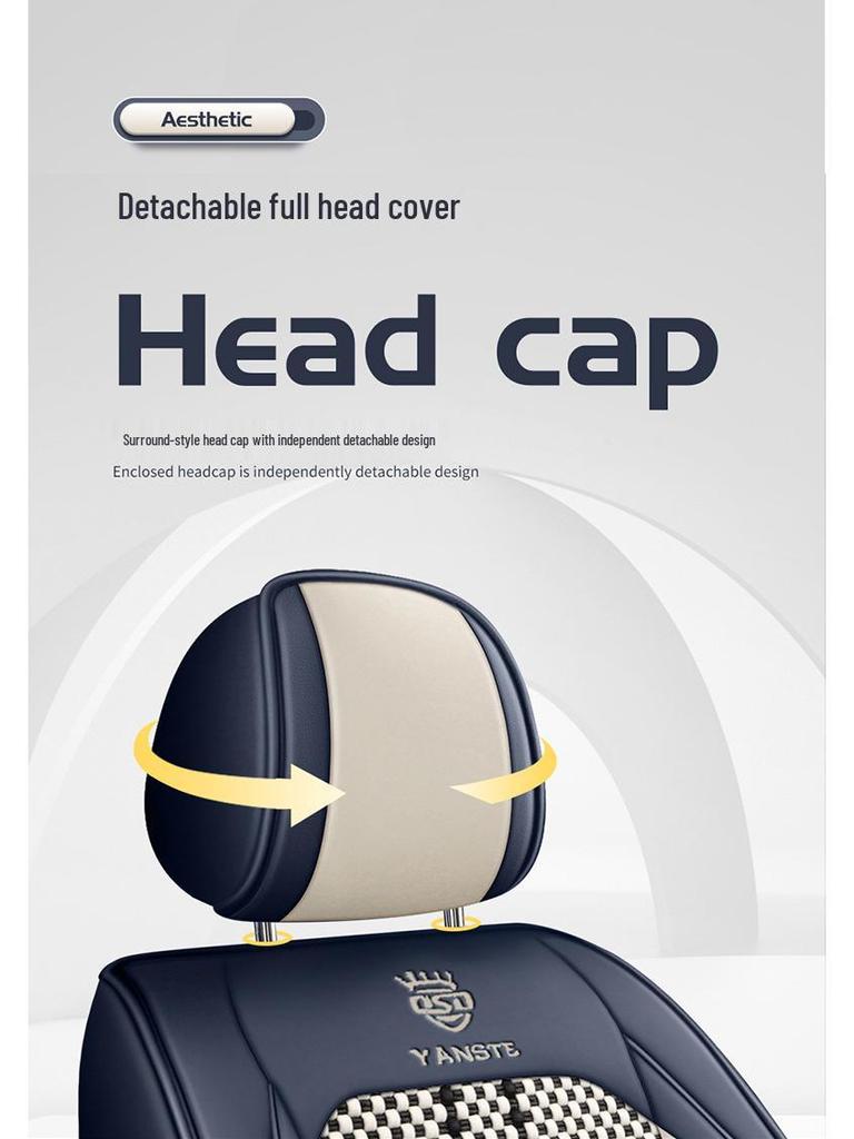 Four-Season Silk Ice Car Seat Cover: Luxurious Universal Fit for Five-Seat Cars