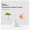 1/2PCS Baby Soothing Toy Plush Fruit Doll Infant Anti Startle Sleep Aid Holding Ring Newborn Comfort Toy
