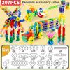 Large Granule Building Blocks Stacking Toy(Random Colors) for Christmas/Halloween/Thanksgiving/Easter/New Year/Back-to-School