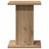 Speaker Stands (2 Pcs) Artisan Oak Finish 30 X 30 X 40 Cm