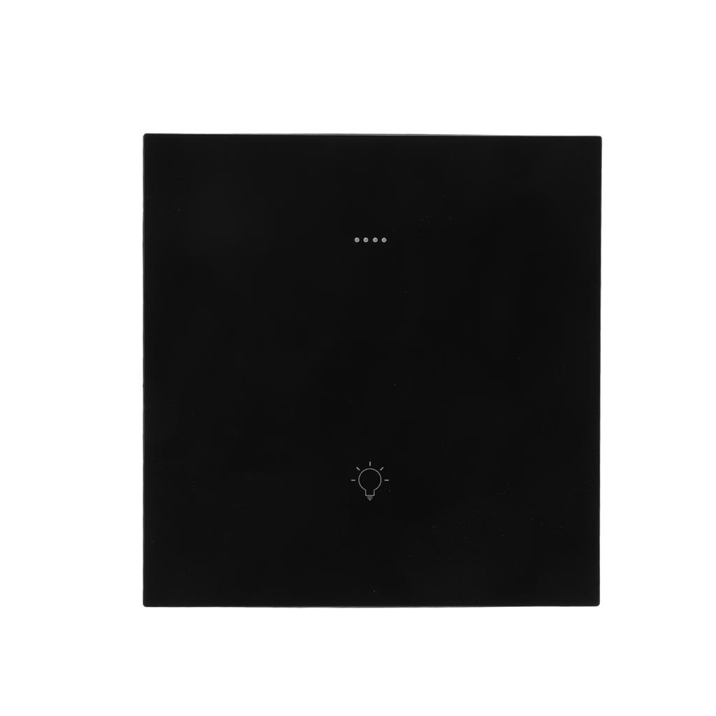 Smart Light Switch Voice Timing Phone APP Control ABS PC for TUYA ZigBee AC 100?240VBlack
