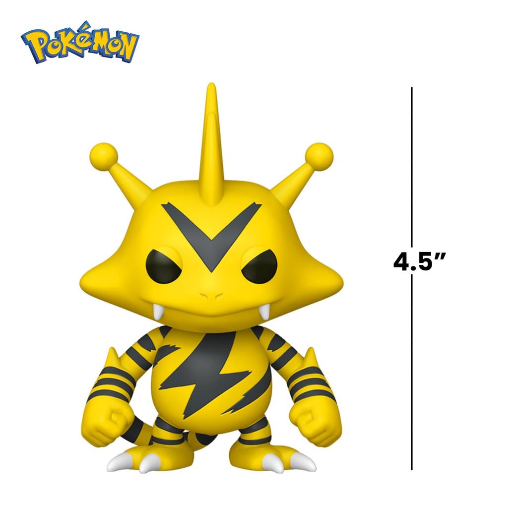 Funko Electabuzz Collectible Vinyl Figure Gift Idea Official Product Kids Adult Toy Video Game Fan Model Figure for Collector and Display Pop! Game