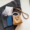 Autumn and Winter Women's Shoulder Bag Casual Retro Plush Bag Versatile Mini Portable Bucket Crossbody Bag KTY