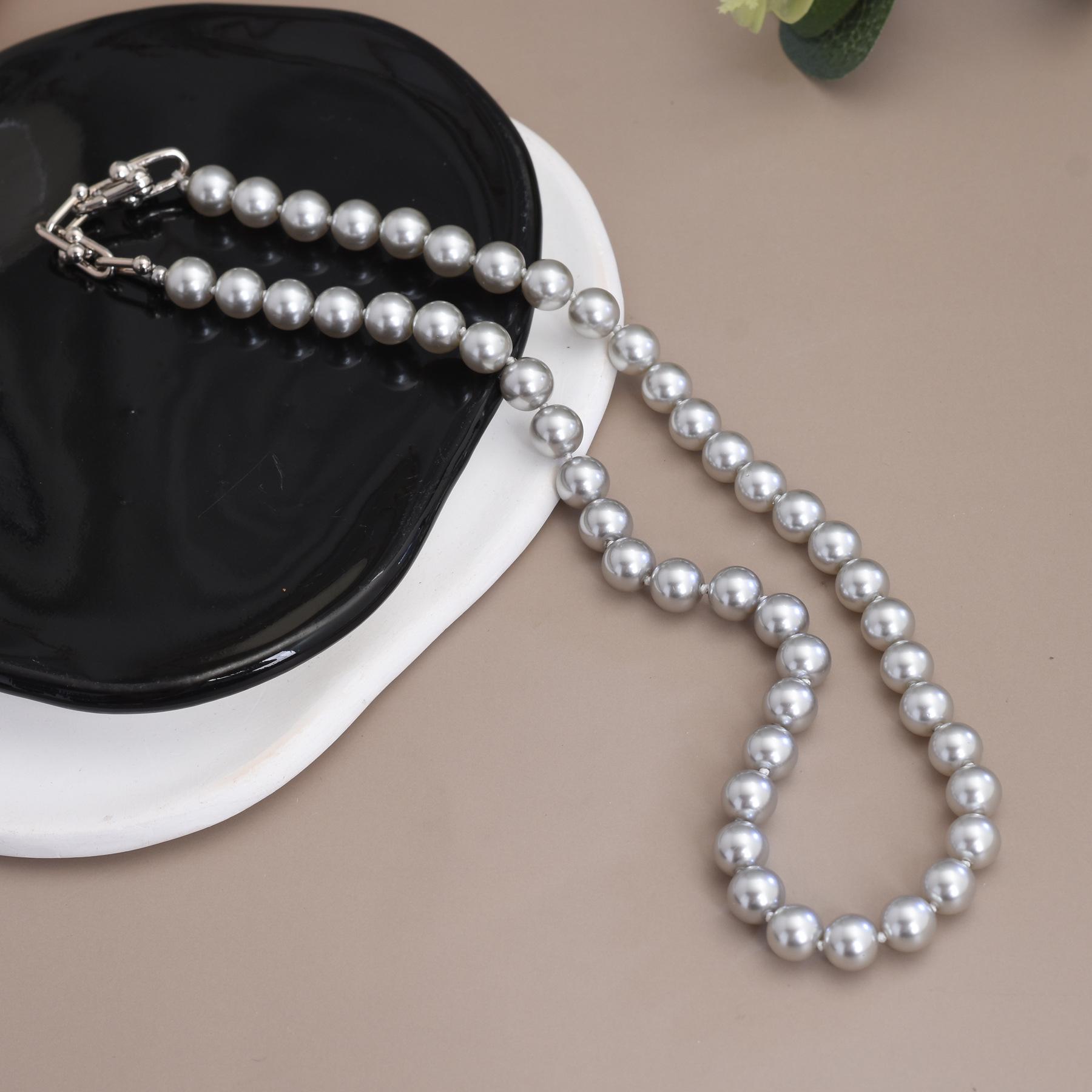 

Жемчужное колье Шицзя: Элегантный стиль в японском и корейском стиле для женщин