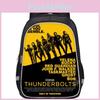 Backpack Thunderbolts Student Ergonomic Zippers And Shockproof Base For Teens