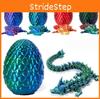 Gem Dragon 3d Printed Egg Set Lucky 13 Articulated Dragon Egg Gift Set
