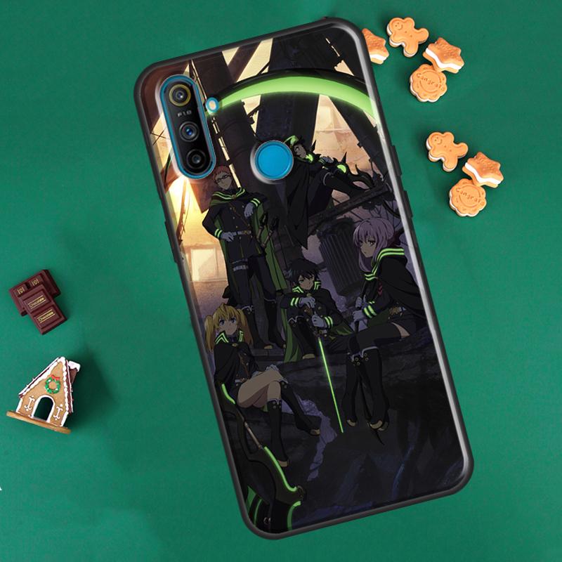 Anime Owari No Seraph Of The End Case For OnePlus 10 Pro 9 Pro 8T 9R Nord2 Cover For Realme 8i 9i 8 Pro C21 GT Neo 2 Master
