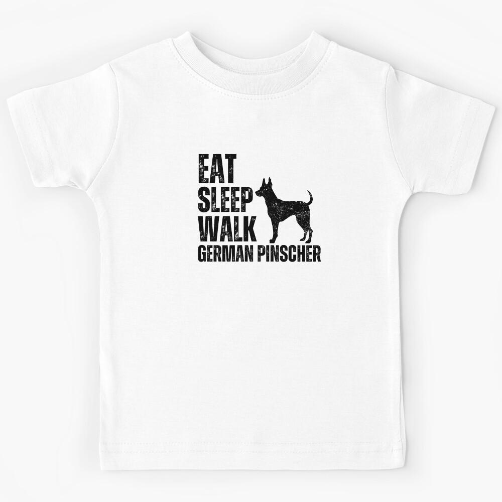 Eat Sleep Walk German Pinscher Kids T-Shirt 110