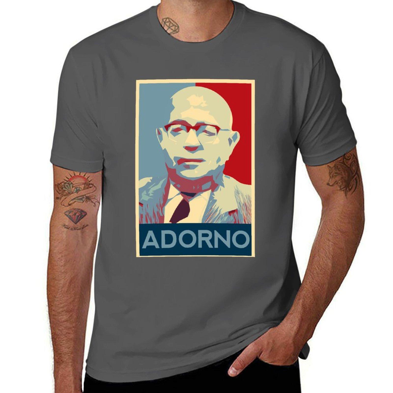 

Theodor Adorno T-Shirt man tshirt cotton t shirt pack cotton t shirts man 100% T-Shirt 4XL