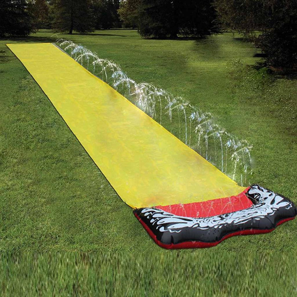 Children Surf Water Slide Outdoor Garden Racing Lawn Water Slide Spray Summer Water Games Pool Toy Toboggan Aquatiqu