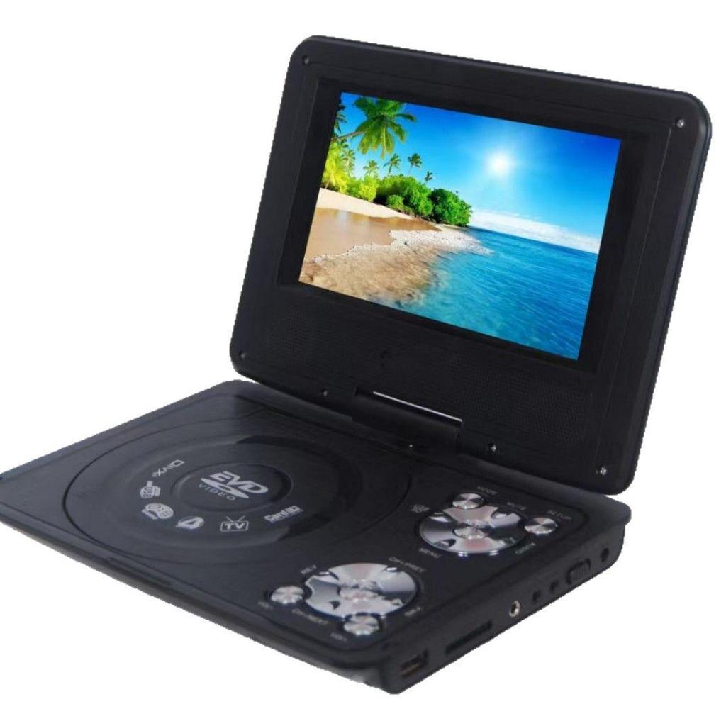 Ultra-thin 7.8-inch HD Portable DVD & TV EVD Player