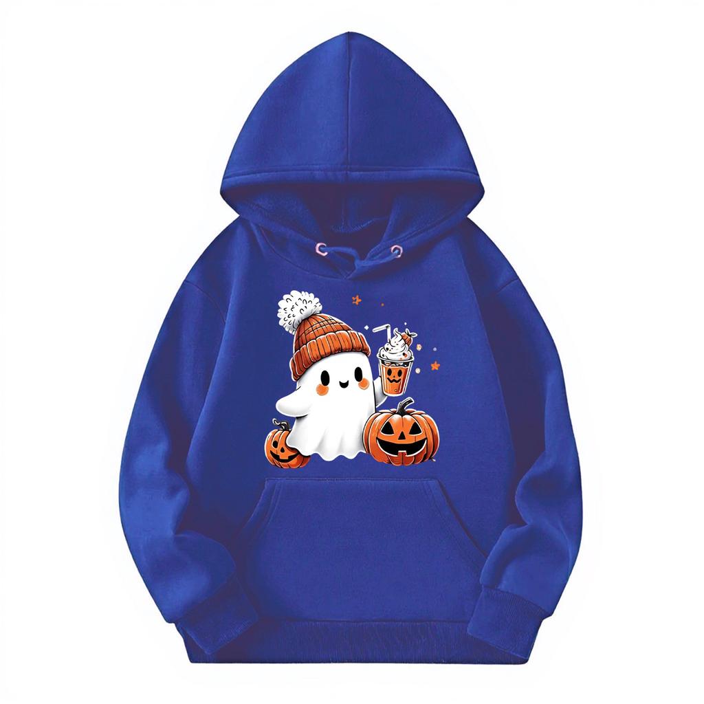 Women's Hooded Gradient Printed Long Sleeved Sweatshirt Loose Women's Sweatshirt  Sweatshirt