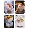 Fruit Storage Boxes for Fridge Leak-proof Produce Containers with Removable Colander And Divider Food Container for Vegetables And Fruits Meal Prep