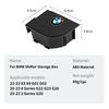 -Center Console Gear Shift Lever Storage Box Car Central Modification Organizer For BMW LHD 3 4 Series X3 X4 G22 G26 G01 G02 G20