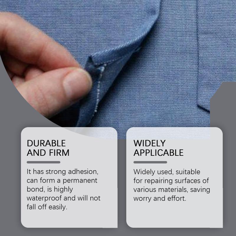 Multi-purpose adhesive, liquid adhesive, waterproof, leather and fabric patching, crack-resistant, multi-functional glue one size