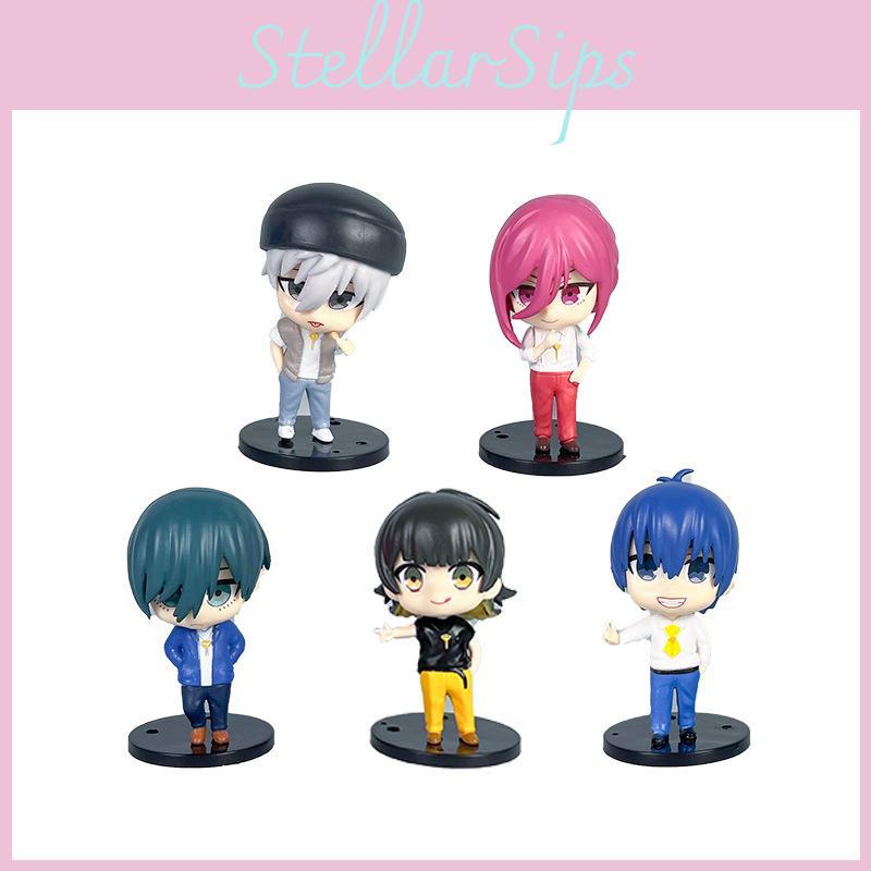 Blue Lock Anime Character Pvc Figure With With Isagi Yoichi Bachira Meguru Character For Desktop Home Office Use